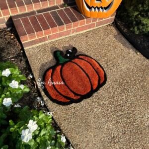 pumpkin rug